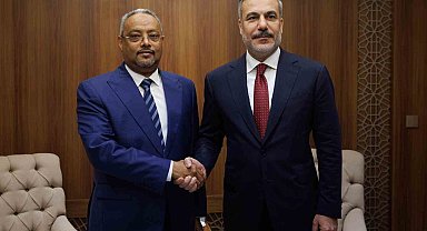 Bakan Fidan, Cibuti Dışişleri Bakanı Omar ile görüştü