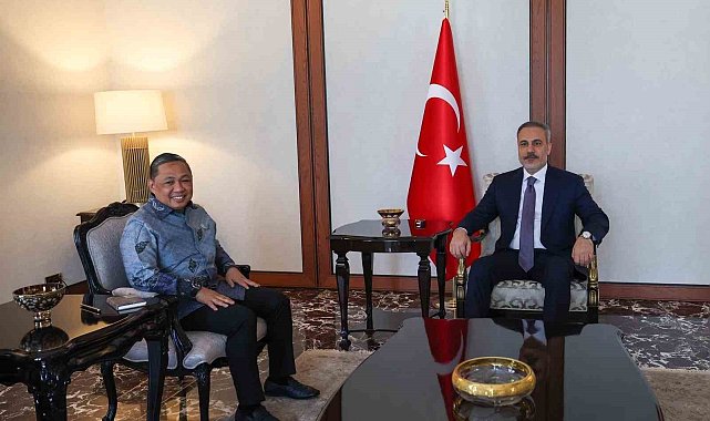 Bakan Fidan, Endonezya Dışişleri Bakan Yardımcısı Matta'yı kabul etti