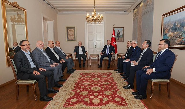 Bakan Fidan, Hamas heyetiyle bir araya geldi