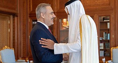 Bakan Fidan, Katar Emiri Al Thani tarafından kabul edildi
