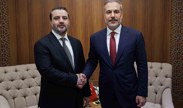 Bakan Fidan, Suriyeli mevkidaşı Şeybani ile görüştü