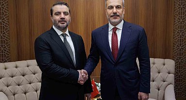 Bakan Fidan, Suriyeli mevkidaşı Şeybani ile görüştü
