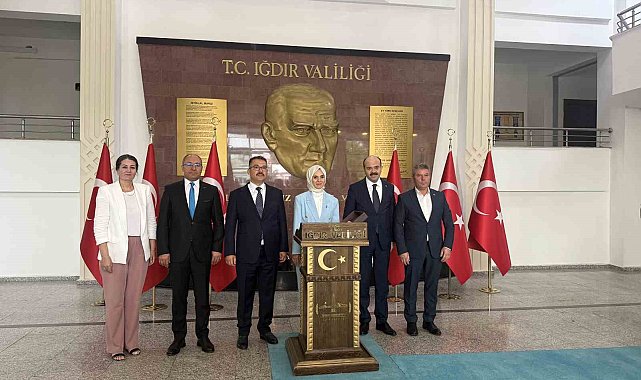 Bakan Göktaş, Iğdır'da