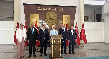 Bakan Göktaş, Iğdır'da