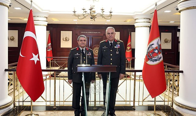 Bakan Güler, Genelkurmay Başkanlığındaki devir teslim törenine iştirak etti