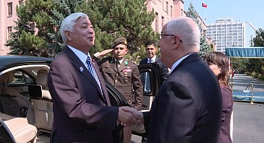 Bakan Güler, Japon mevkidaşı Nakatani ile bir araya geldi
