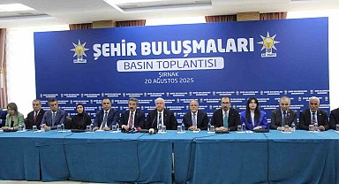 Bakan Güler, "Şehir Buluşmaları" buluşmaları kapsamında Şırnak'ta STK ve belediye başkanlarıyla bir araya geldi