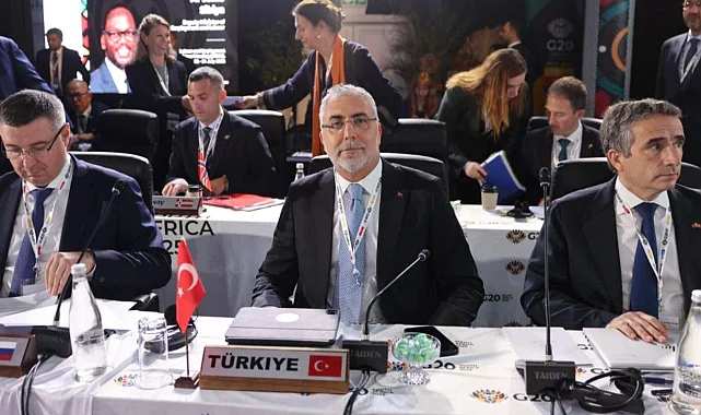 Bakan Işıkhan, G20'de Türkiye'nin istihdam politikalarını anlattı
