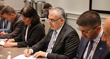 Bakan Işıkhan, Singapur İşgücü Bakanı Leng ve Birleşik Krallık McGovern ile görüştü