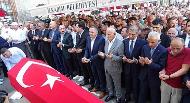 Bakan Uraloğlu ve Süleyman Soylu, eski Bakan Mustafa Demir'in cenazesine katıldı