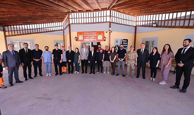 Bakan Yardımcısı Mehmet Aktaş Mardin'de sahipsiz hayvanlar için yapılan çalışmaları inceledi