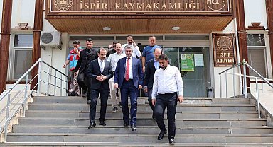 Bakan Yardımcısı Tarıkdaroğlu'ndan İspir'e sosyal hizmet odaklı ziyaret