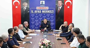 Bakan Yerlikaya: "Çanakkale'deki yangın tümüyle kontrol altına alındı"
