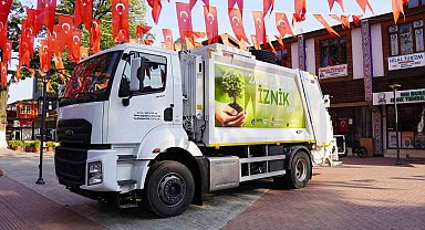 Bakanlık'tan İznik'e araç desteği