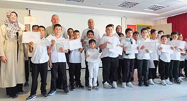 Balıkesir'de 160 çocuk hatim sevinci yaşadı