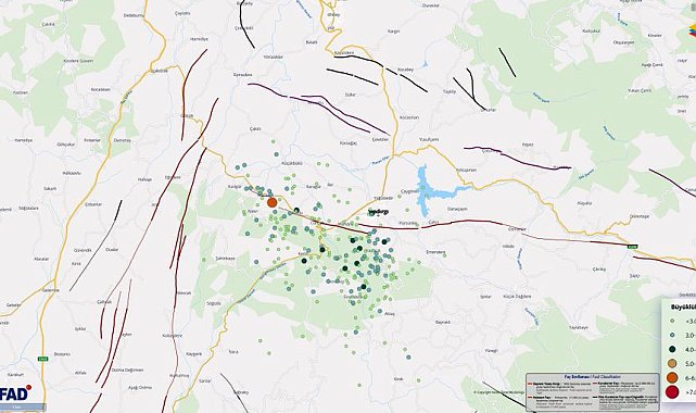 Balıkesir'de 6.1 büyüklüğündeki depremin ardından 237 artçı deprem meydana geldi