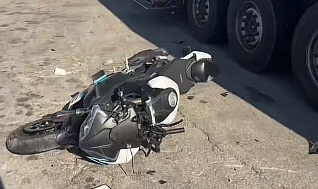 Balıkesir'de feci motosiklet kazası: 1 ölü, 1 yaralı