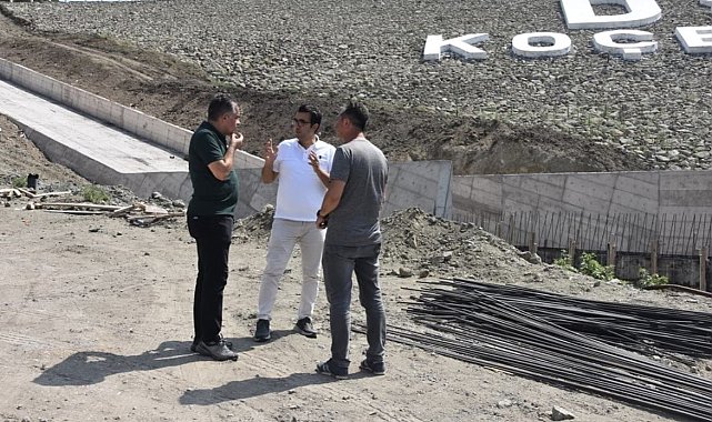 Balıkesir'de Koçbayır Göleti'nde çalışmalar sürüyor