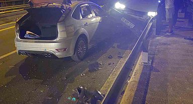 Balıkesir'de sıkışmalı trafik kazası: 2 yaralı
