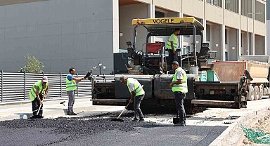 Balkan Mahallesi'nde yollar asfaltlanıyor