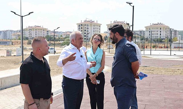 Balkan Mahallesi'ndeki park açılış için gün sayıyor