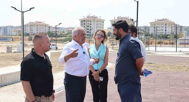 Balkan Mahallesi'ndeki park açılış için gün sayıyor