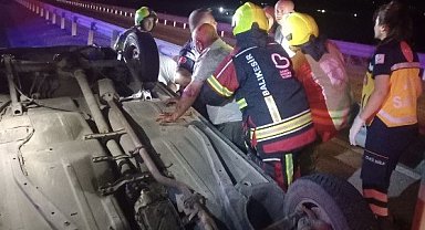 Bandırma-Susurluk Karayolu'nda trafik kazası: 1 kişi yaralandı