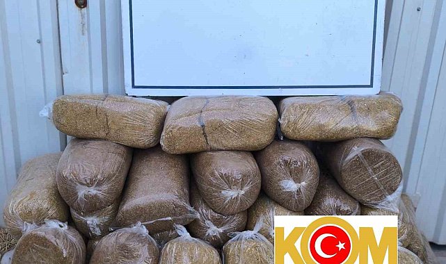 Bandırma'da kaçak tütün operasyonu, 170 kilo tütün ele geçirildi