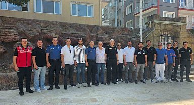 Bandırmaspor taraftarı ve emniyet el ele centilmenlik vurgusu yaptı
