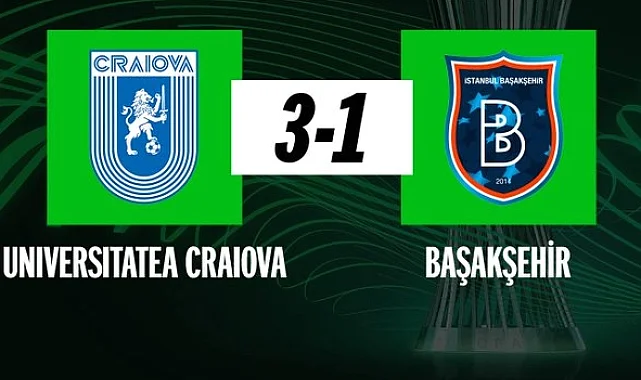 Başakşehir FK, Avrupa'ya veda etti