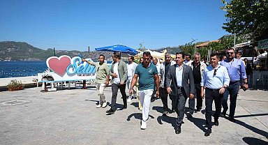 Başkan Aras Marmaris'te vatandaşlarla bir araya geldi