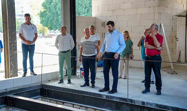 Başkan Boltaç, Tarsus'taki projeleri yerinde inceledi