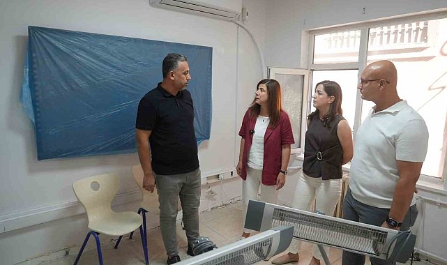Başkan Bucak, etüt merkezleri ve kültürel alanları inceledi