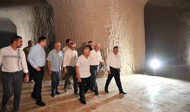 Başkan Büyükkılıç'tan kayadan oyma Kültepe Müzesi'ne takip