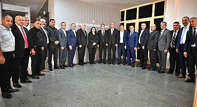Başkan Çerçioğlu'na 'hayırlı olsun' ziyaretleri sürüyor