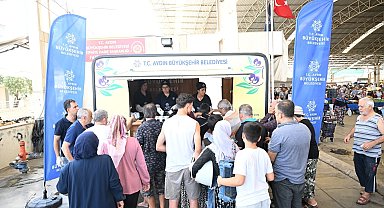 Başkan Çerçioğlu'ndan serinleten uygulama