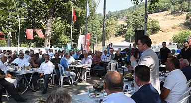 Başkan Erkan Aydın Mürseller'de vatandaşla buluştu