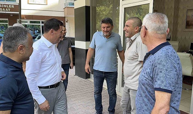 Başkan Hasan Kılca'dan esnaf ziyareti