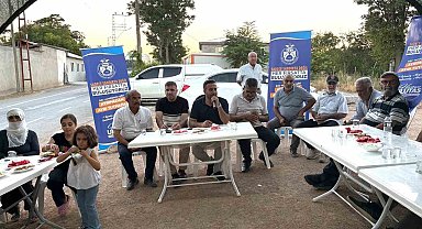 Başkan Hasan Ulutaş, Bahri Mahallesi'nde vatandaşlarla buluştu