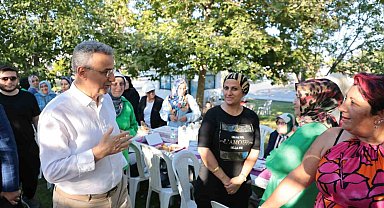 Başkan Kurnaz, mahalle kadın kolları başkanlarıyla buluştu