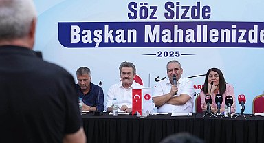 Başkan Özarslan mahalle buluşmalarıyla vatandaşın yanında