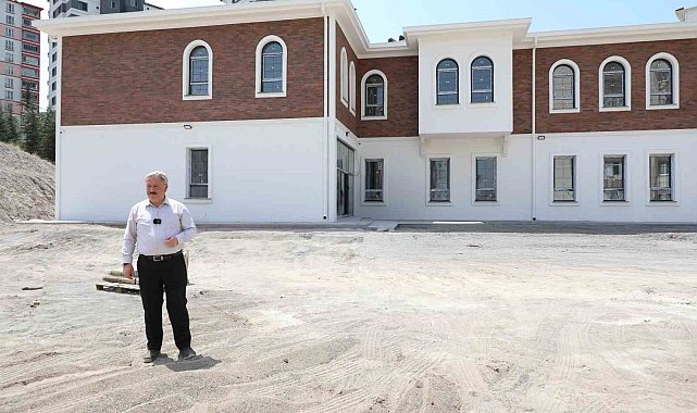 Başkan Palancıoğlu Kocatepe Sosyal Tesis ve Kur'an Kursu'nda inceleme yaptı
