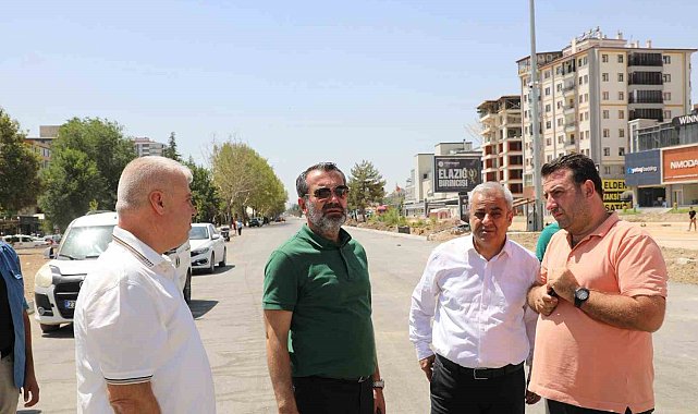 Başkan Şerifoğulları, Hazardağlı Kavşağı'nda incelemelerde bulundu