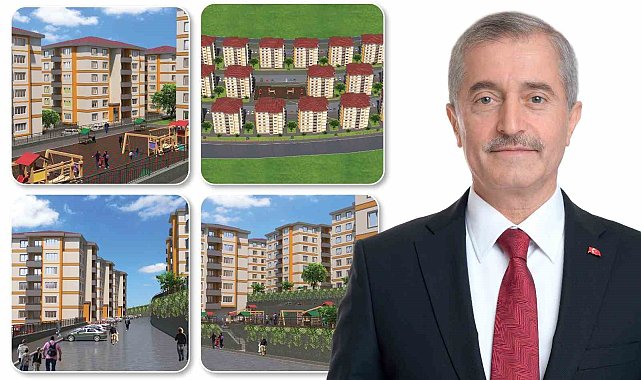 Başkan Tahmazoğlu'ndan konut müjdesi: Faiz yok, kredi yok, ara ödeme yok, 10 yıl vade var