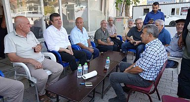 Başkan Tutdere, Erdem Caddesi esnafıyla kahvaltıda buluştu
