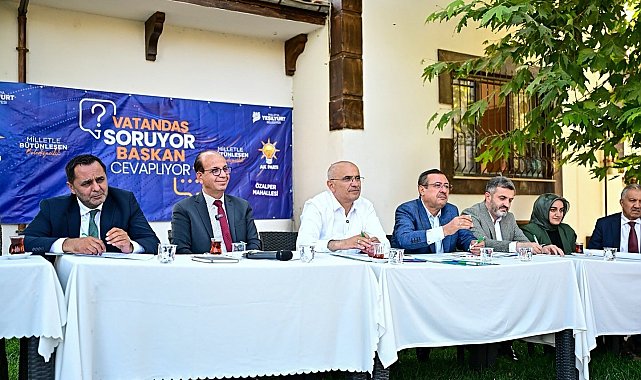 Başkanlar Malatya'nın geleceğini Özalper'de vatandaşlarla paylaştı