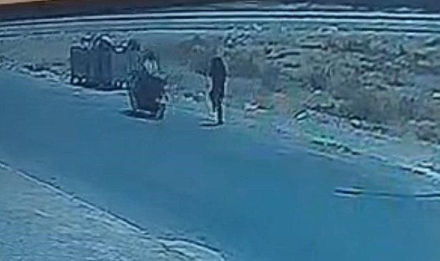 Batman'da çocuğa motosikletli saldırı kameraya yansıdı