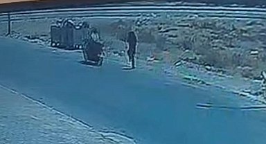 Batman'da çocuğa motosikletli saldırı kameraya yansıdı