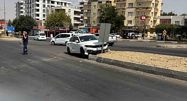 Batman'da iki araç çarpıştı: 2 yaralı