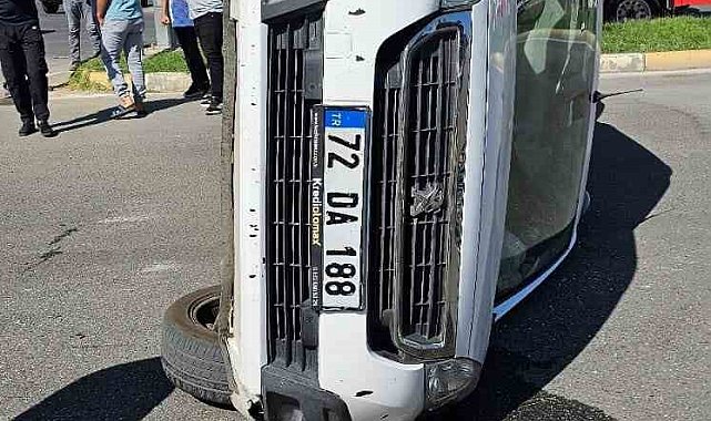 Batman'da trafik kazası: 1 yaralı